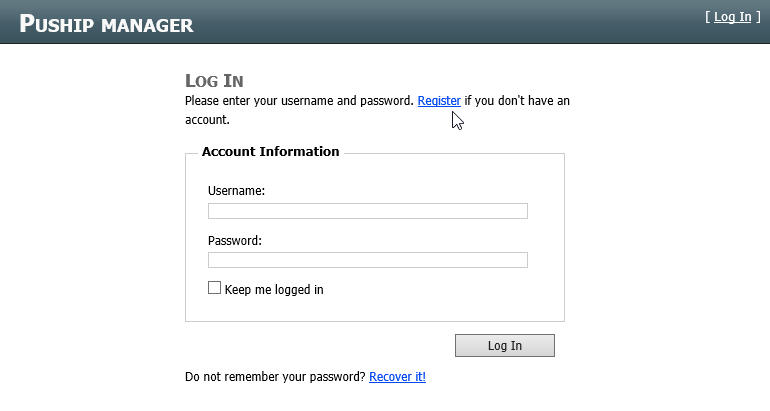 Login